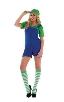 GENERIC Green Plumber Costume