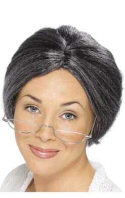 Smiffys Grey Granny Wig