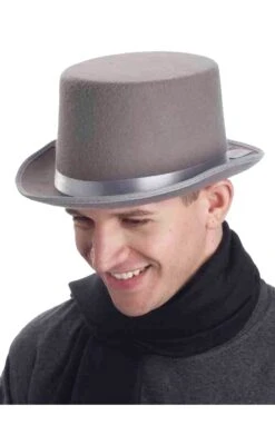 Forum Novelties Grey Top Hat Accessory