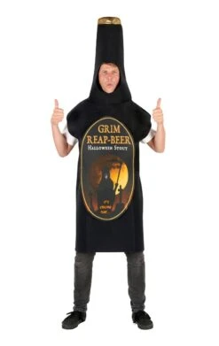 GENERIC Adult Grim Reaper Beer Bottle Costume