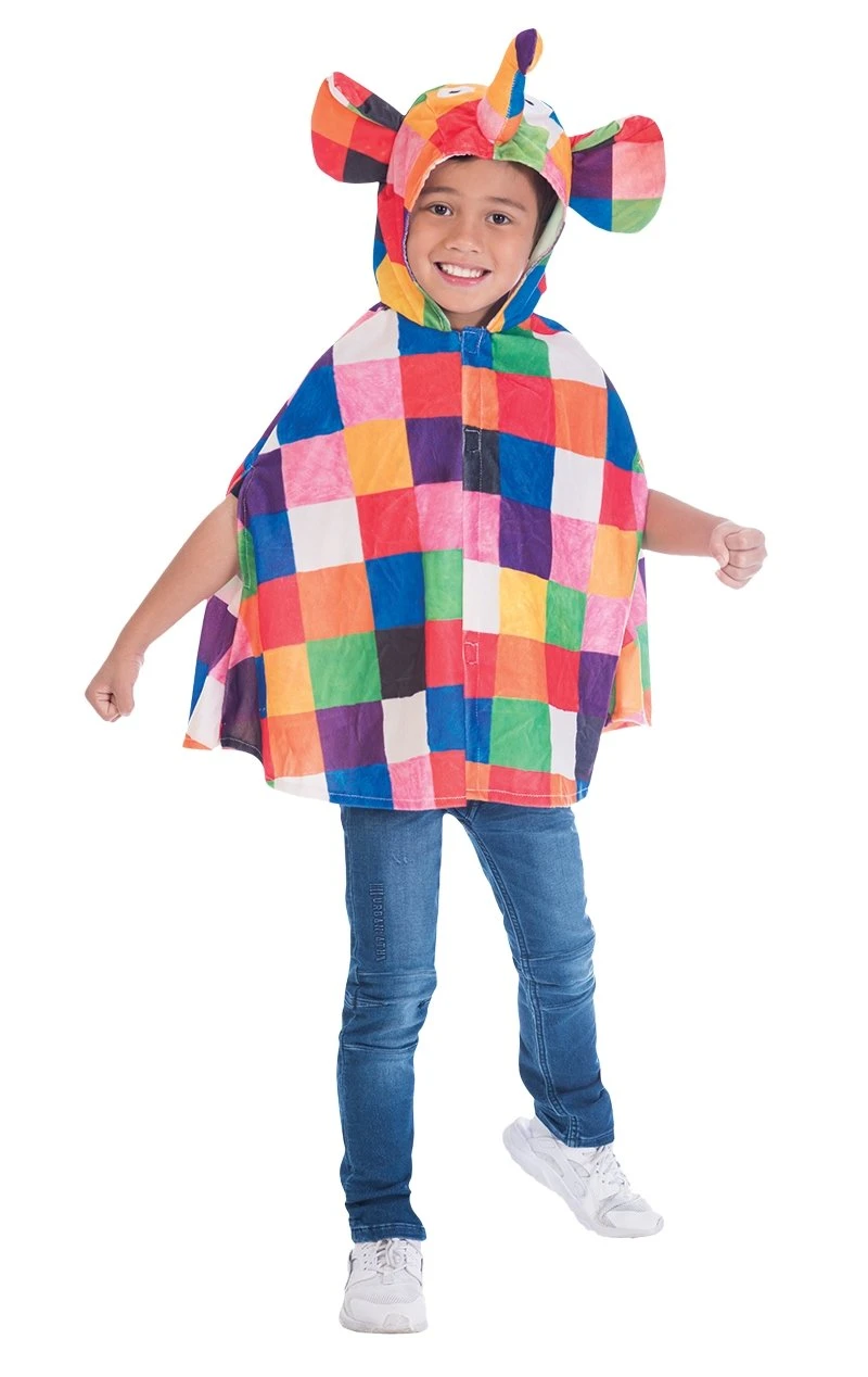 AMSCAN Kids Elmer The Elephant Cape 1 AMSCAN Kids Elmer The Elephant Cape