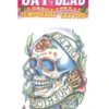 La Rosa Sugar Skull Tattoo FX 3 La Rosa Sugar Skull Tattoo FX -Smiffys Sale Store la rosa sugar skull tattoo fx 649017