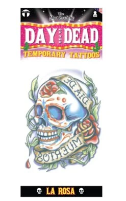 La Rosa Sugar Skull Tattoo FX