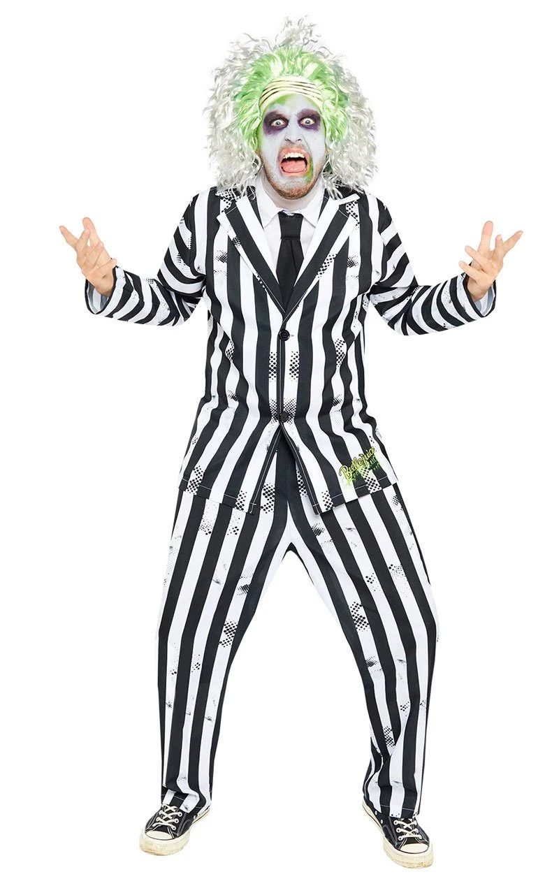 GENERIC Mens Beetlejuice Costume 2 GENERIC Mens Beetlejuice Costume - Image 2