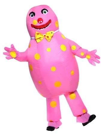 Smiffys Mr Blobby Costume 1 Smiffys Mr Blobby Costume