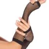 GENERIC Black Fishnet Gloves
