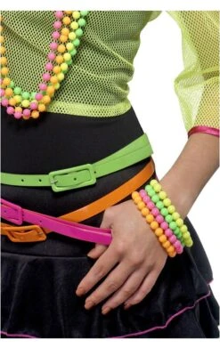 Smiffys Neon Bracelet Accessory