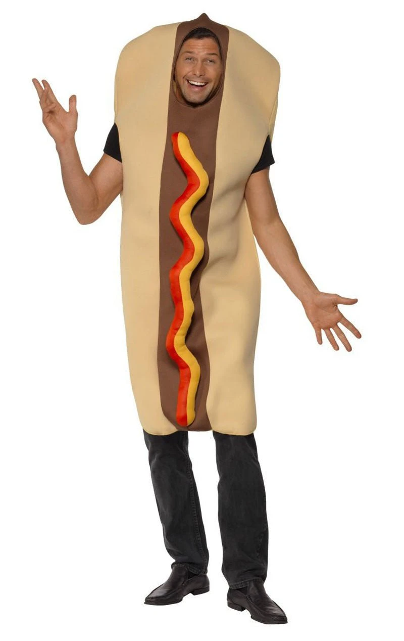 Smiffys Novelty Hot Dog Costume 1 Smiffys Novelty Hot Dog Costume
