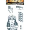Prison Tattoo Set Accessory -Smiffys Sale Store prison tattoo set accessory 636533