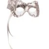 GENERIC Silver Masquerade Facepiece