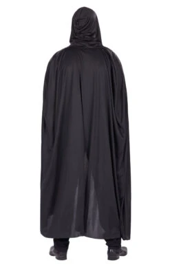 GENERIC Unisex Black Hooded Cape -Smiffys Sale Store unisex black hooded cape 847322