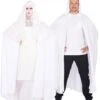 GENERIC Unisex White Hooded Cape -Smiffys Sale Store unisex white hooded cape 627377