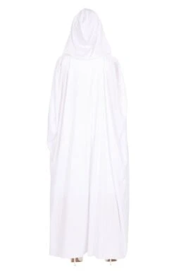 GENERIC Unisex White Hooded Cape -Smiffys Sale Store unisex white hooded cape 754375