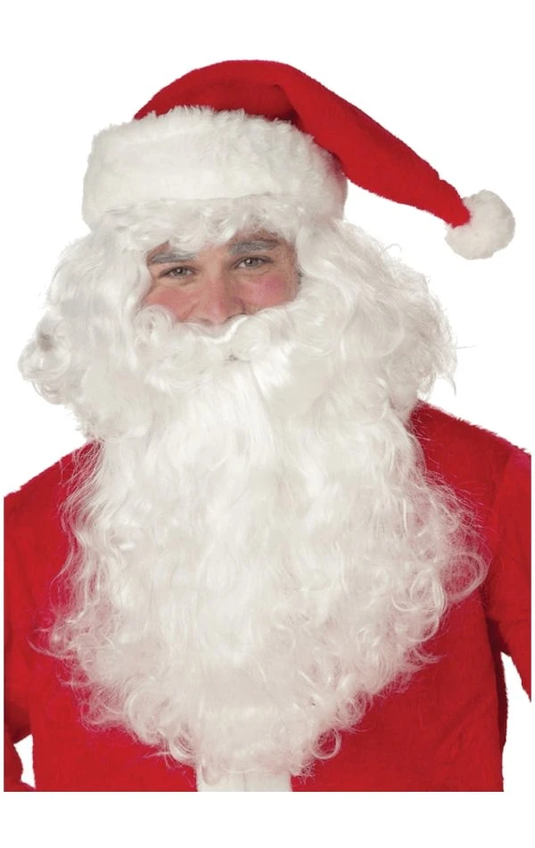 Adult Value Santa Wig & Beard Set 1 Adult Value Santa Wig & Beard Set