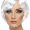 Smiffys White Babe Bob Wig -Smiffys Sale Store white babe bob wig 533050