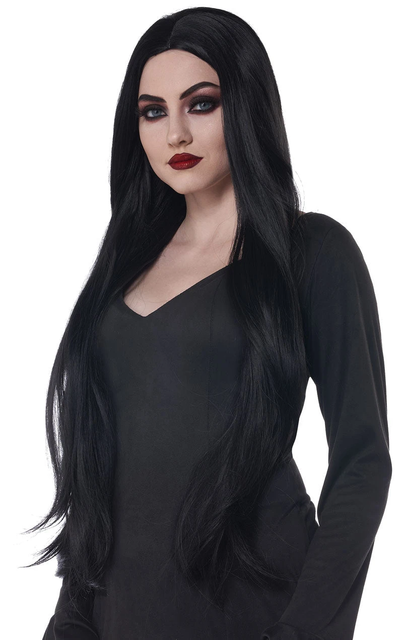 GENERIC Womens Black Extra Long Cosplay Wig 1 GENERIC Womens Black Extra Long Cosplay Wig