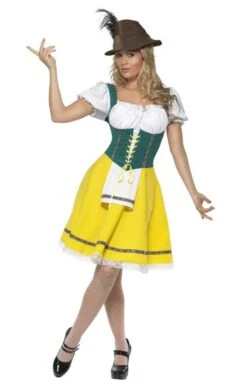 Smiffys Womens Yellow Bavarian Costume -Smiffys Sale Store womens yellow bavarian costume 440160